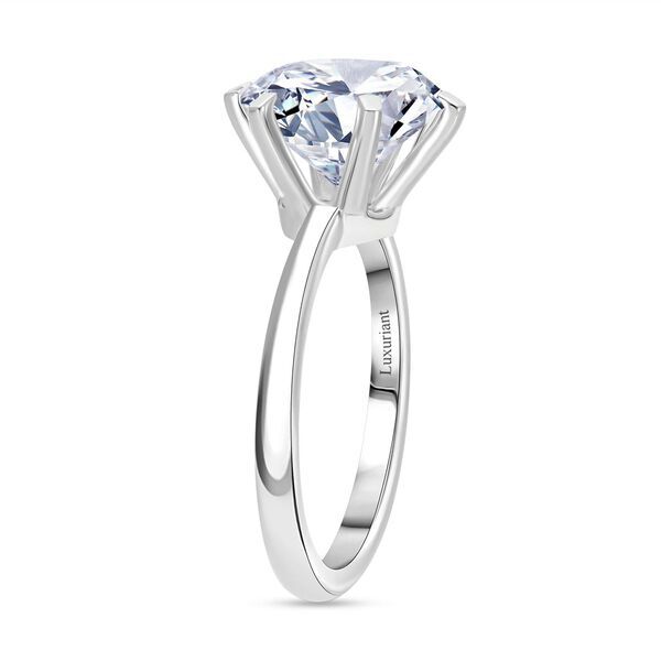 LUXURIANT DIAMOND- IGI zertifizierter VS-EF Labor Diamant Anh&auml;nger und Ring in 950 Platin image number 6