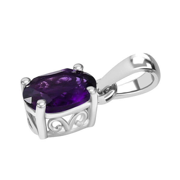 Afrikanischer Amethyst Anh&auml;nger - 1,17 ct. image number 3