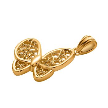 Schmetterlingsanh&auml;nger in 750 Gold