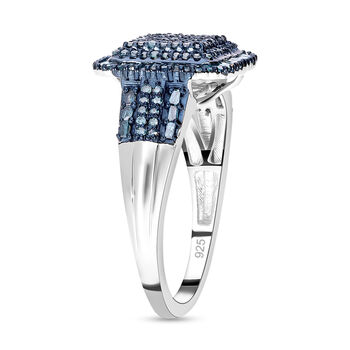 Blauer Diamant-Ring - 1 ct.