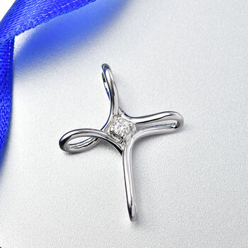 Moissanit Anh&auml;nger - 0,10 ct.