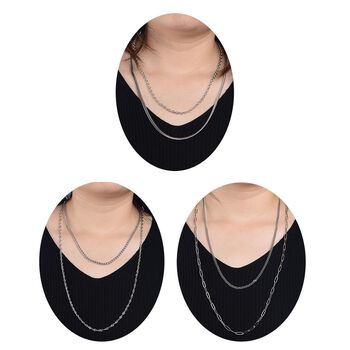 EverTrue zeitloses 15-teiliges Schmuckset in Silberton