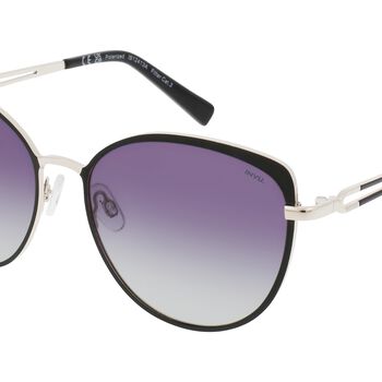 SOLE & LUCE - Swiss Eyewear, Polarized UV 400 Schutz Sonnenbrille, Schwarz,Gelb