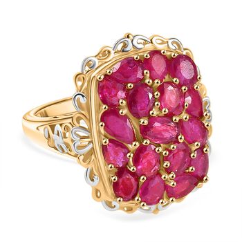 EverTrue Niassa Rubin zweifarbiger Ring - 4,31 ct.