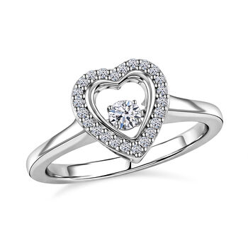 LUXURIANT SI-GH Labor Diamant Ring - 0,25 ct.