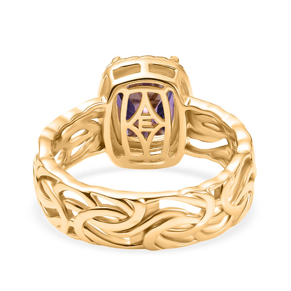 EVER TRUE AA Rose De France Amethyst Ring Nickelfreies Messing (Gr&ouml;&szlig;e 17.00) ca. 1,94 ct image number 5