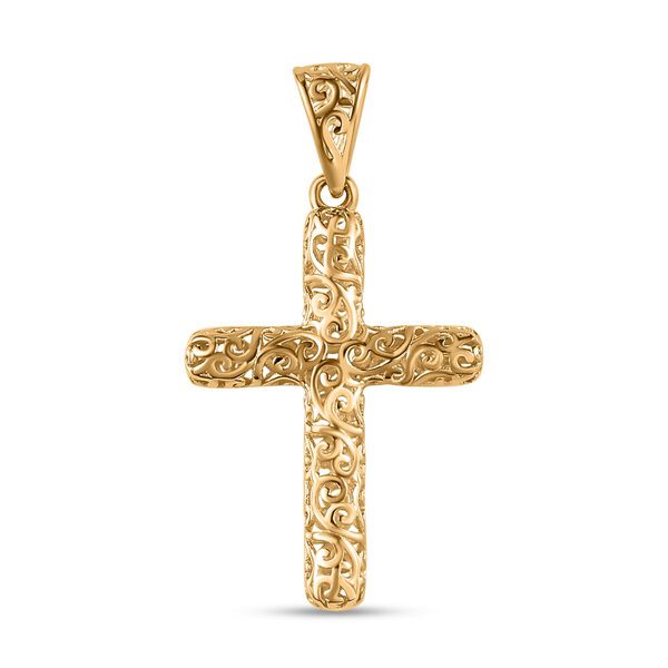 Kreuz-Anh&auml;nger in 375 Gold image number 4