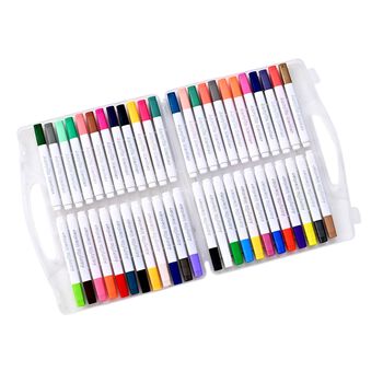 LIVMORE Acryl Marker 48er-Set, Multicolor mit Aufbewahrungsbox