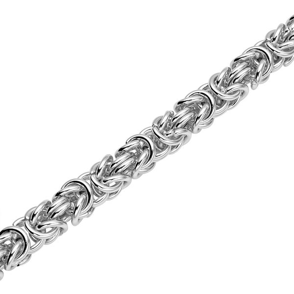 Byzantin 50cm Halskette und 19cm Armband in Silberton image number 10