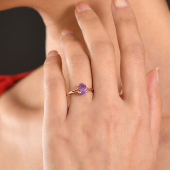 D'Joy AAA Rose De France Amethyst Ring - 1,19 ct.