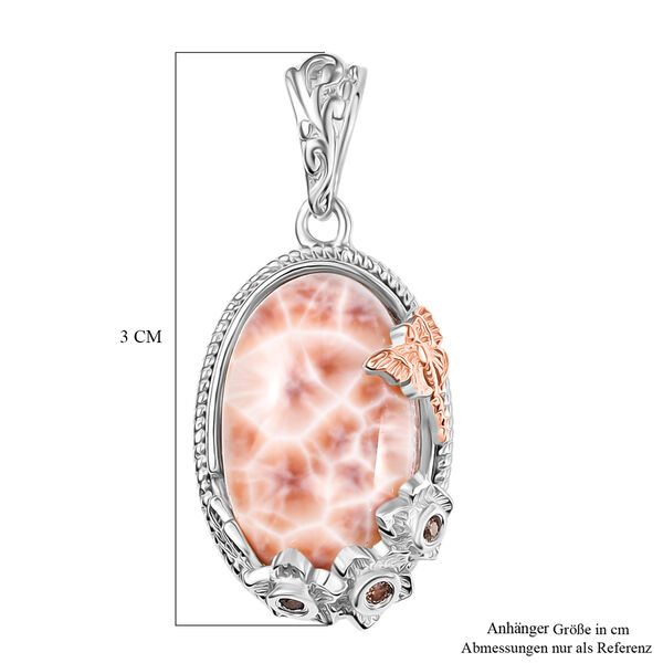 D&rsquo;Joy AA Natrolith und Champagner Zirkon Ring und Anh&auml;nger image number 6
