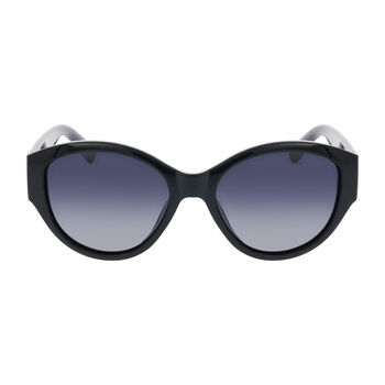 SOLE & LUCE - Swiss Eyewear, Polarized UV 400 Schutz Sonnenbrille, Schwarz,Silber