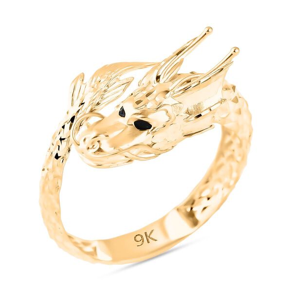 Royal Bali Kollektion- Drachen Ring und Anh&auml;nger in 375 Gold image number 3