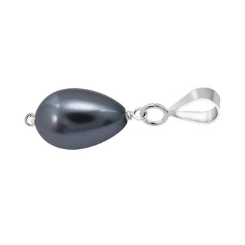 Pfau Muschelkernperle Anh&auml;nger - 5 ct.