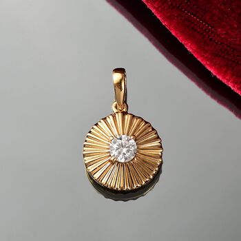 D&rsquo;Joy Moissanit Anh&auml;nger - 0,43 ct.