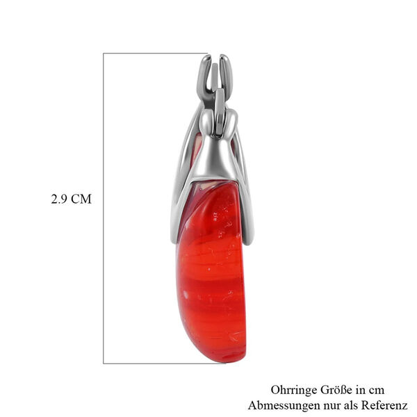 4er-Set Huggie-Ohrringe im Murano-Stil image number 35