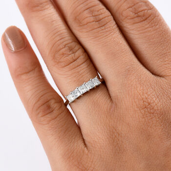 LUXURIANT DIAMOND - Lab Grown Diamant VS-EF SGL zertifiziert Ring 950 Platin (Gr&ouml;&szlig;e 18.00) ca. 1.00 ct