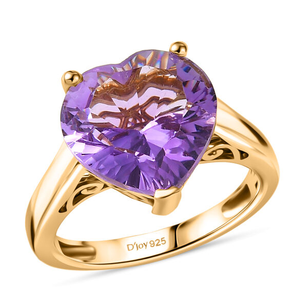 D'Joy AA Rose De France Amethyst Ring - 5,41 ct. image number 4