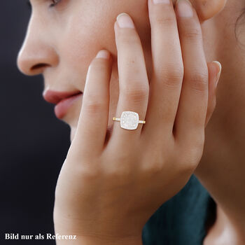 Wei&szlig;er Diamant-Ring - 0,50 ct.