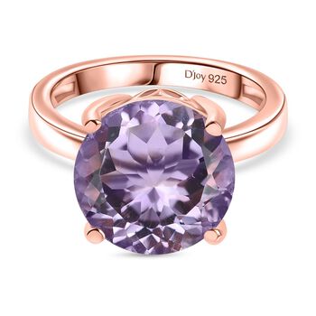D&rsquo;Joy AA Rose De France Amethyst und Zirkon Ring - 5,94 ct.