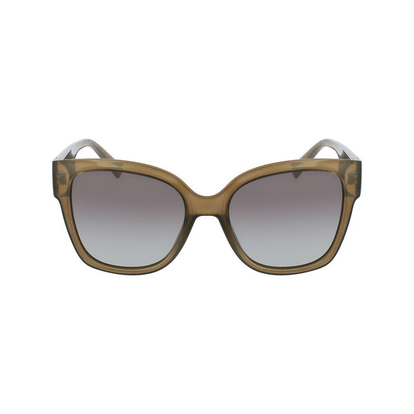 SOLE & LUCE - Swiss Eyewear polarisierte Sonnenbrille, UV 400 Schutz, Taupe mit rauchgrauem Verlauf