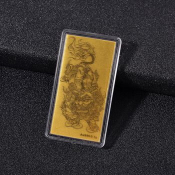 Pixiu Goldfolie in 999 Gold, 100mg, 5,5x3cm