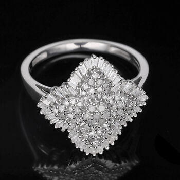 Wei&szlig;er Diamant-Ring - 1 ct.