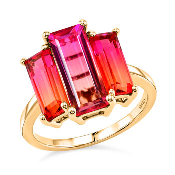 D'Joy Sunset Triplett Quarz Ring - 5 ct.