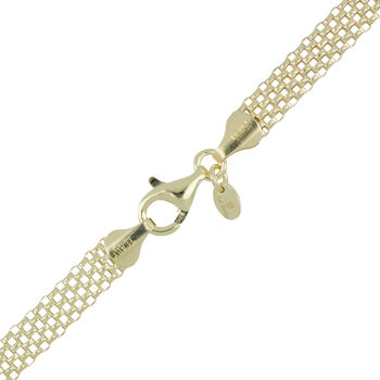 Netz-Design 19cm Armband und 50cm Halskette