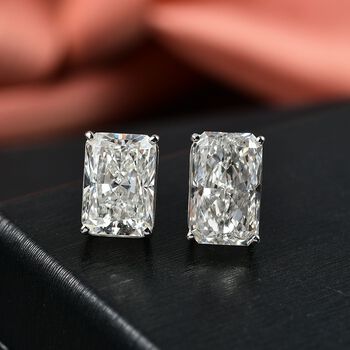 LUXURIANT VS Labor Diamant Ohrringe in 950 Platin - 10,06 ct.