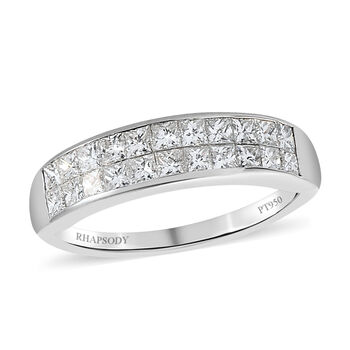 RHAPSODY - Diamant-Ring, IGI zertifiziert VS E-F, 950 Platin  ca. 1,00 ct