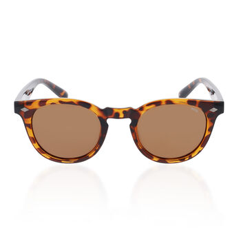 SOLE UND LUCE Swiss Eyewear Sonnenbrille, Ultra Polarisierte Gl&auml;ser, UV400 Schutz, Demi Braun