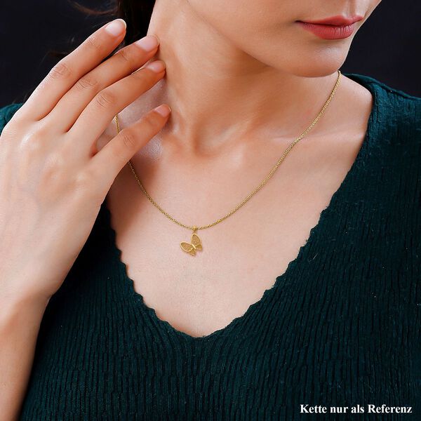 Schmetterlingsanh&auml;nger in 750 Gold image number 3
