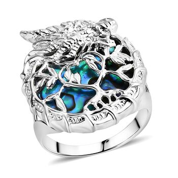 D'Joy Royal Bali- Abalone Muschel Ring und Anh&auml;nger