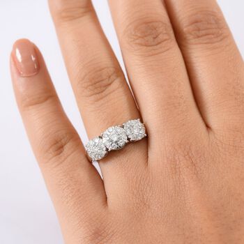 LUXURIANT SGL zertifizierter SI-GH Labor Diamant Ring - 1 ct.
