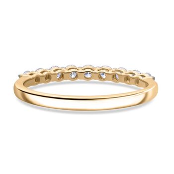 LUXURIANT SGL zertifizierter SI-GH Labor Diamant Ring in 375 Gold - 0,50 ct.