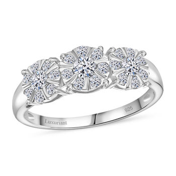 LUXURIANT SGL zertifizierter VS Labor Diamant Ring - 1 ct.