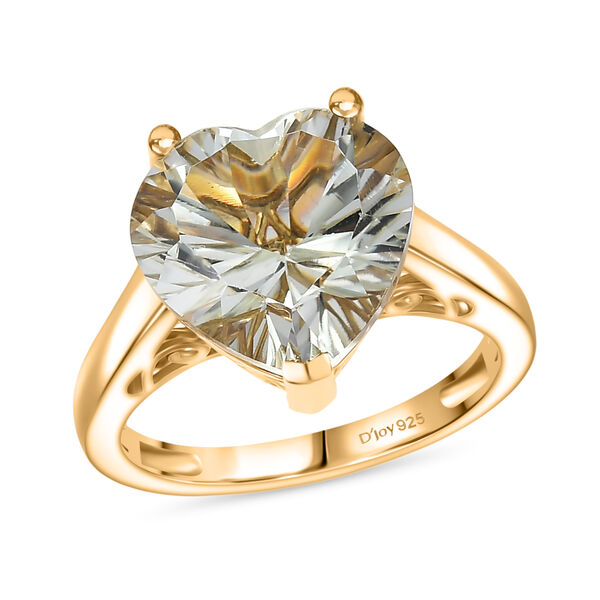 D'Joy AA Prasiolith Ring und Anh&auml;nger mit 50cm Kette image number 3