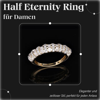 LUXORO SGL zertifizierter I1 Diamant-Ring in 585 Gelbgold - 1 ct.