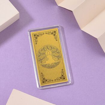 Buddha Goldfolie in 999 Gold, 100mg, 5,5x3cm