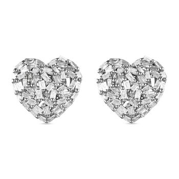 GP Heart Kollektion- blaue Diamant und blaue Saphir Ohrstecker- 0,50 ct.