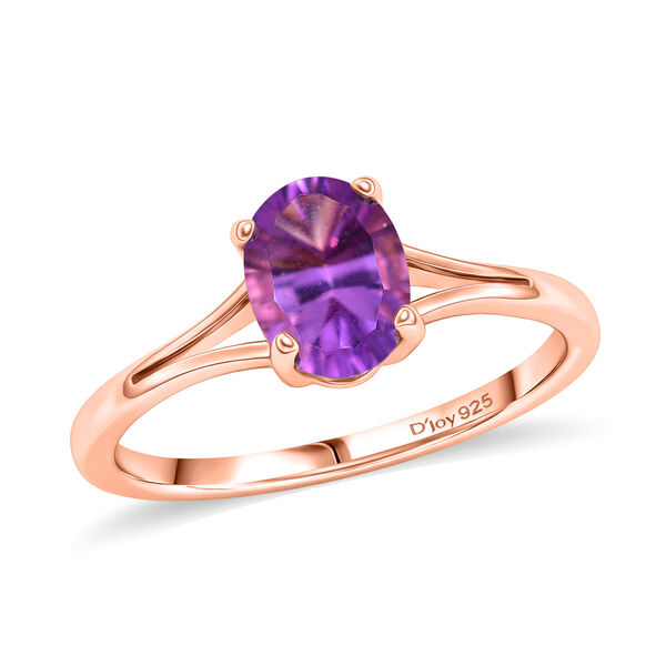 D'Joy AAA Rose De France Amethyst Ring - 1,19 ct. image number 4