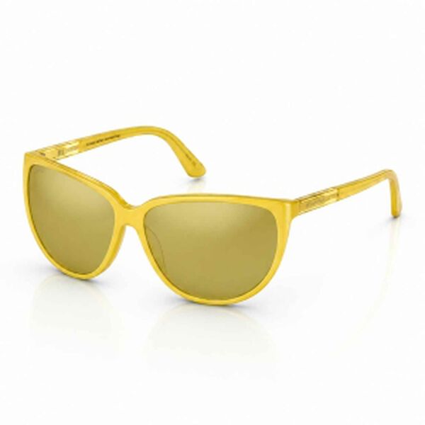 PORSCHE DESIGN Designer Sonnenbrille, Made in Italy, UV400 Schutz, Etui, Sonnengelb