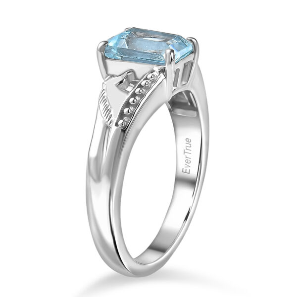 EverTrue himmelblauer Topas Ring - 1,88 ct. image number 5