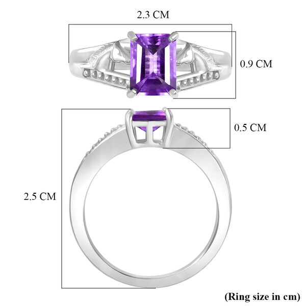 EverTrue bolivianischer Amethyst Ring - 1,50 ct. image number 7