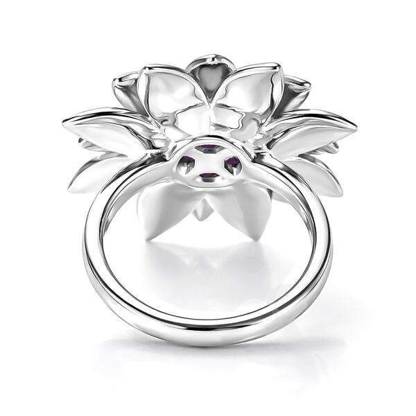 EverTrue afrikanischer Amethyst zweifarbiger Ring - 0,77 ct. image number 6