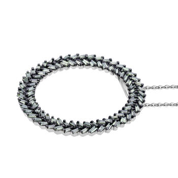 LUXURIANT SGL zertifizierter VS-EF Labor gr&uuml;ner Diamant Anh&auml;nger mit 50cm Kette - 1 ct.