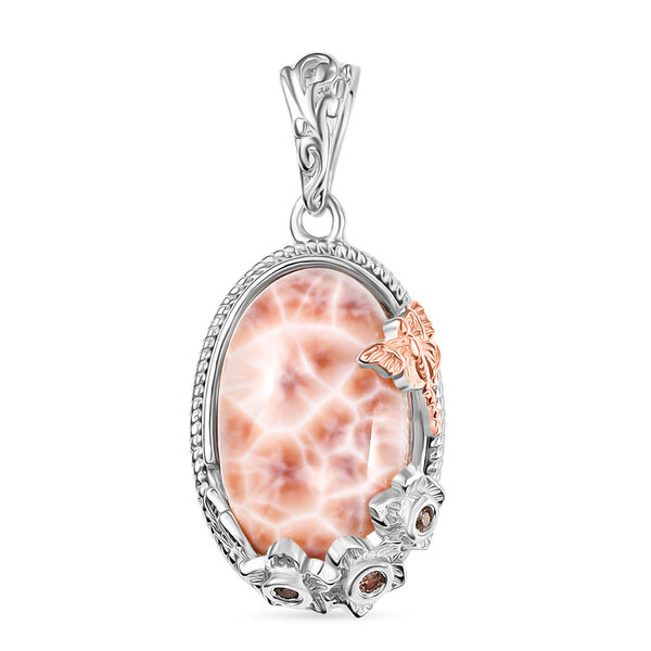 D&rsquo;Joy AA Natrolith und Champagner Zirkon Ring und Anh&auml;nger image number 1