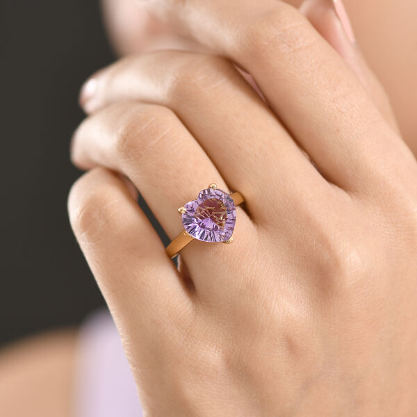D'Joy AA Rose De France Amethyst Ring - 5,41 ct. image number 3