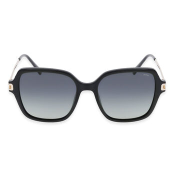 SOLE UND LUCE Swiss Eyewear Sonnenbrille mit Polarisationstechnologie und UV400 Filter, Schwarz